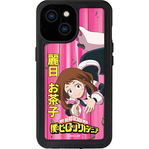 My Hero Academia Ochaco Uraraka Season 4 iPhone 15 Waterproof Case